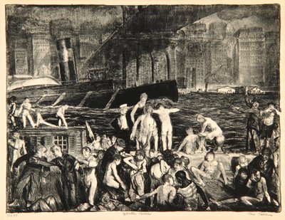 Splinter Beach by George Wesley Bellows